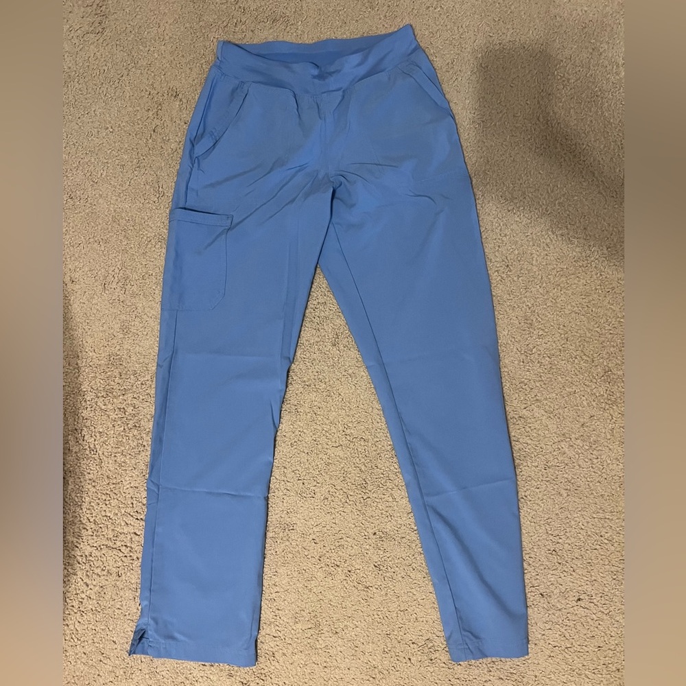 Easy Stretch Ceil Blue scrub pants. S. Used